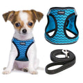 Dog Harness and Leash Set No Pull Soft Mesh Pet Harness V46961