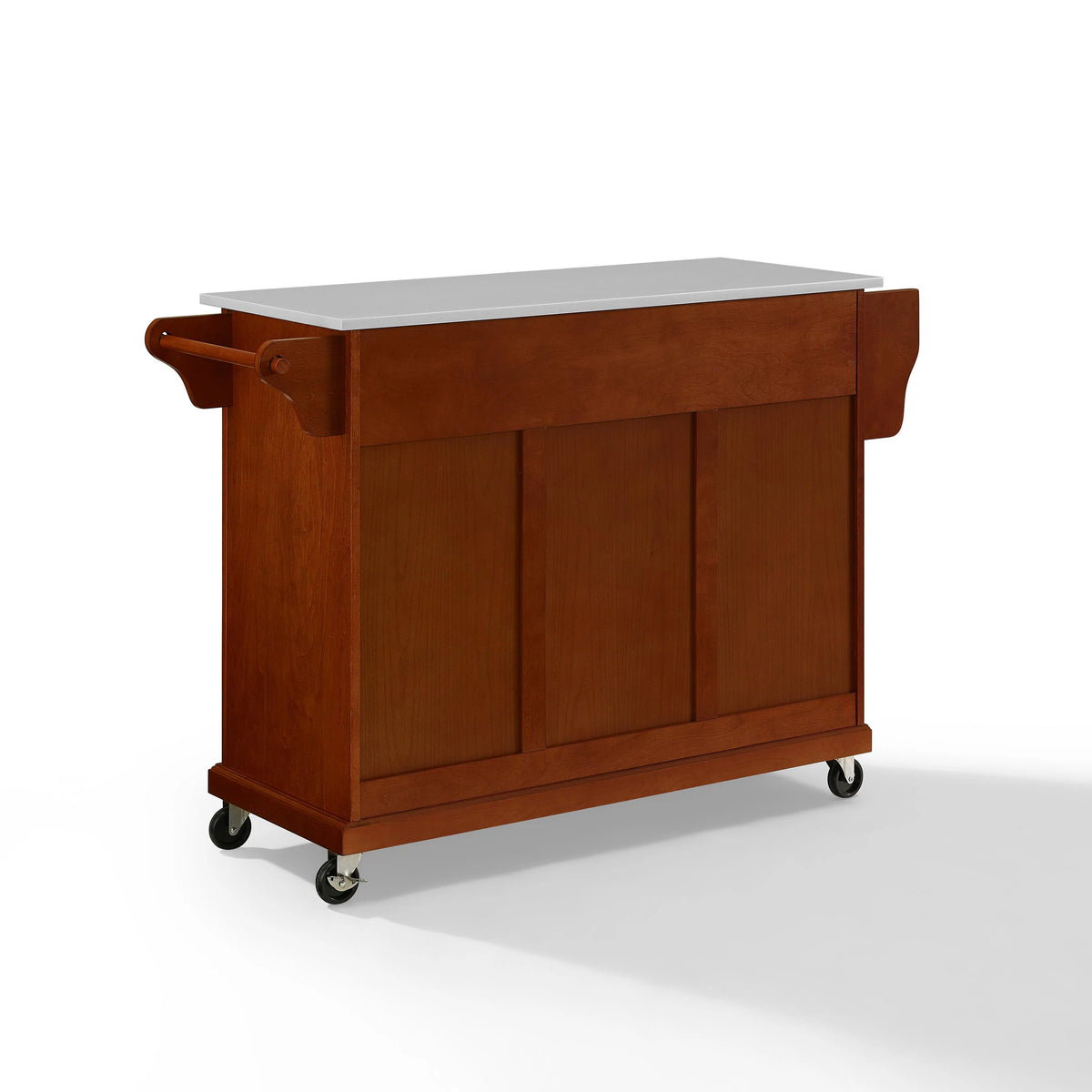 Wood Granite Top Kitchen Cart T350