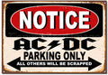Vintage Tin Sign Metal Wall Plaque V918