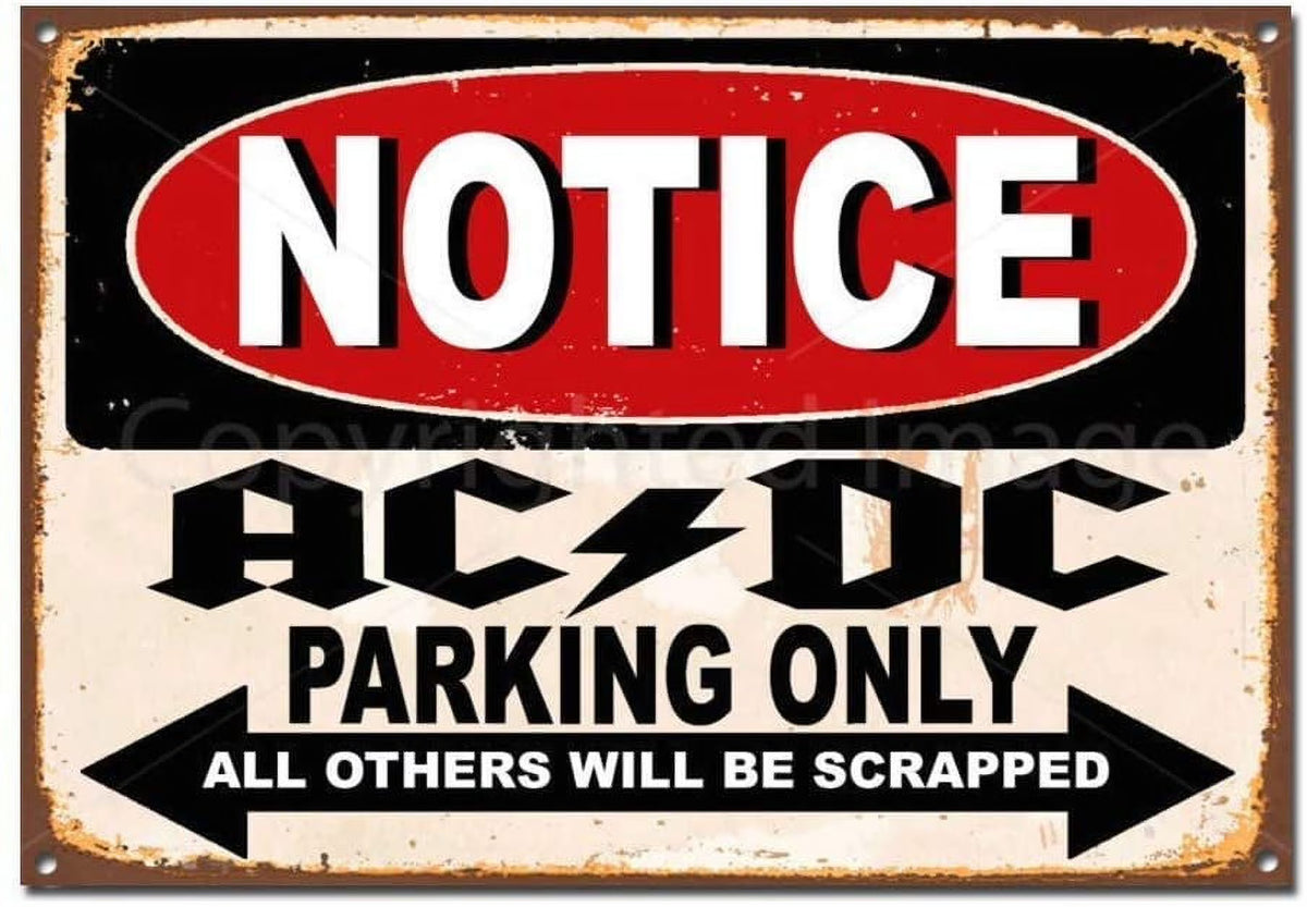 Vintage Tin Sign Metal Wall Plaque V918