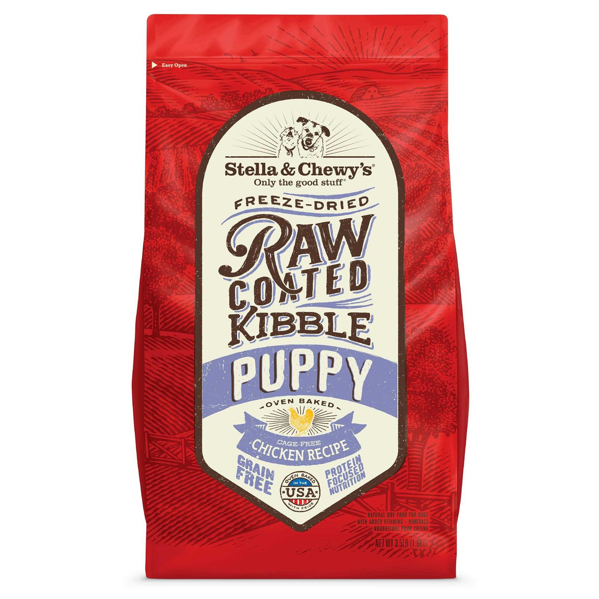 Puppy Raw Coated Kibble W824