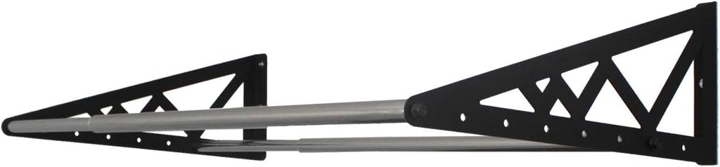 Adjustable Wall Mounted Tire Rack, Heavy Duty Steel, Black Z424228