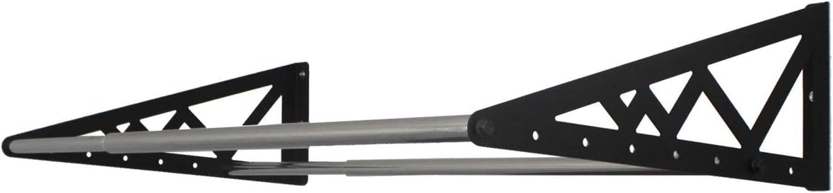 Adjustable Wall Mounted Tire Rack, Heavy Duty Steel, Black Z424228