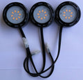 120V Direct LED Puck 3 Light Kit Black V507