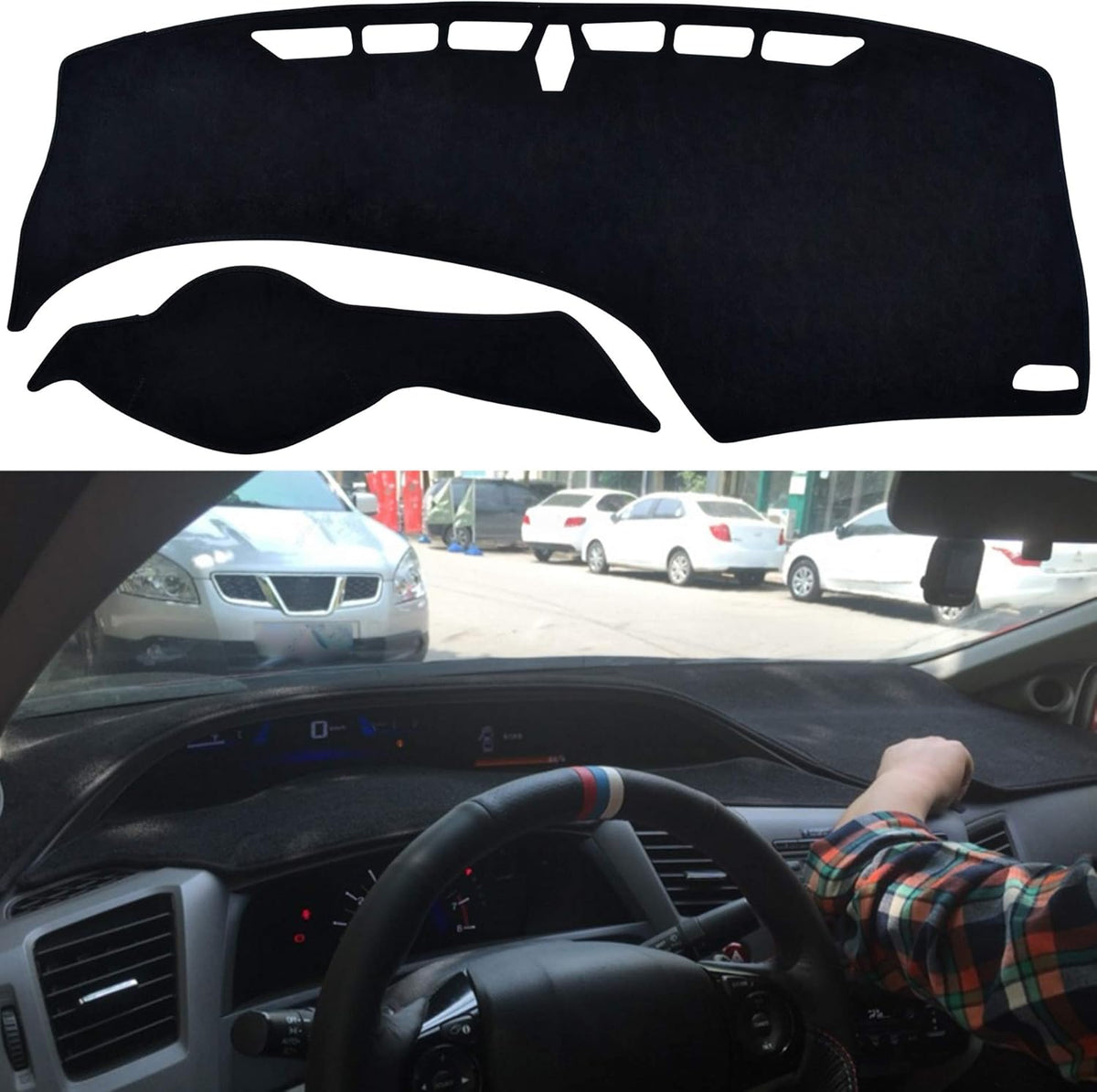Dashboard Cover Mat for Honda Civic V7908