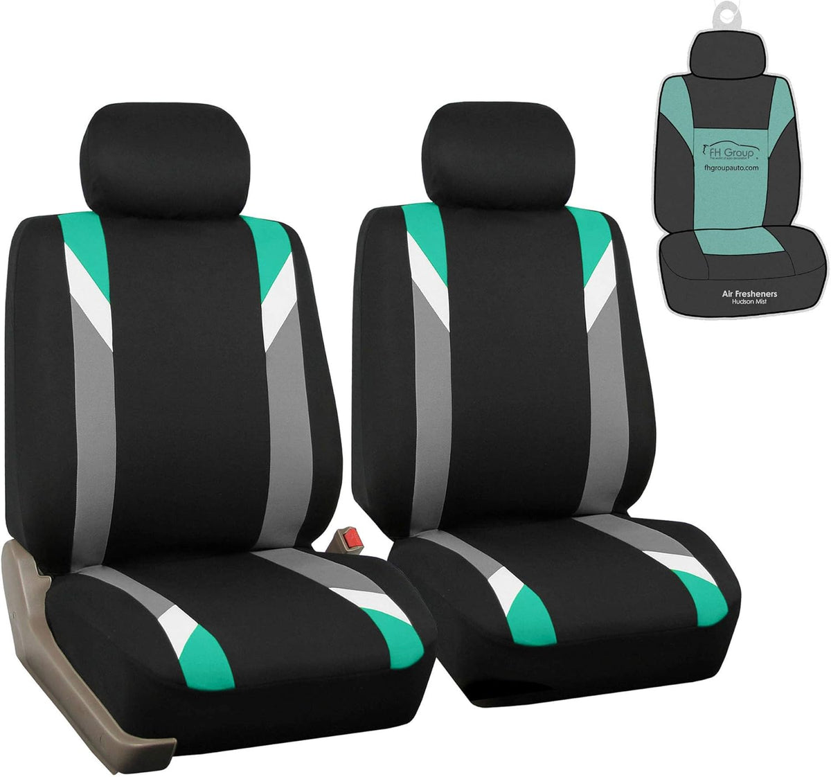Gray/Black Seat Covers P417