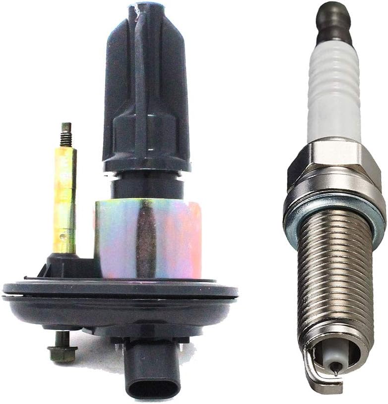 Set of 5 Iridium Spark Plug and 5 Ignition Coil Pack T75308