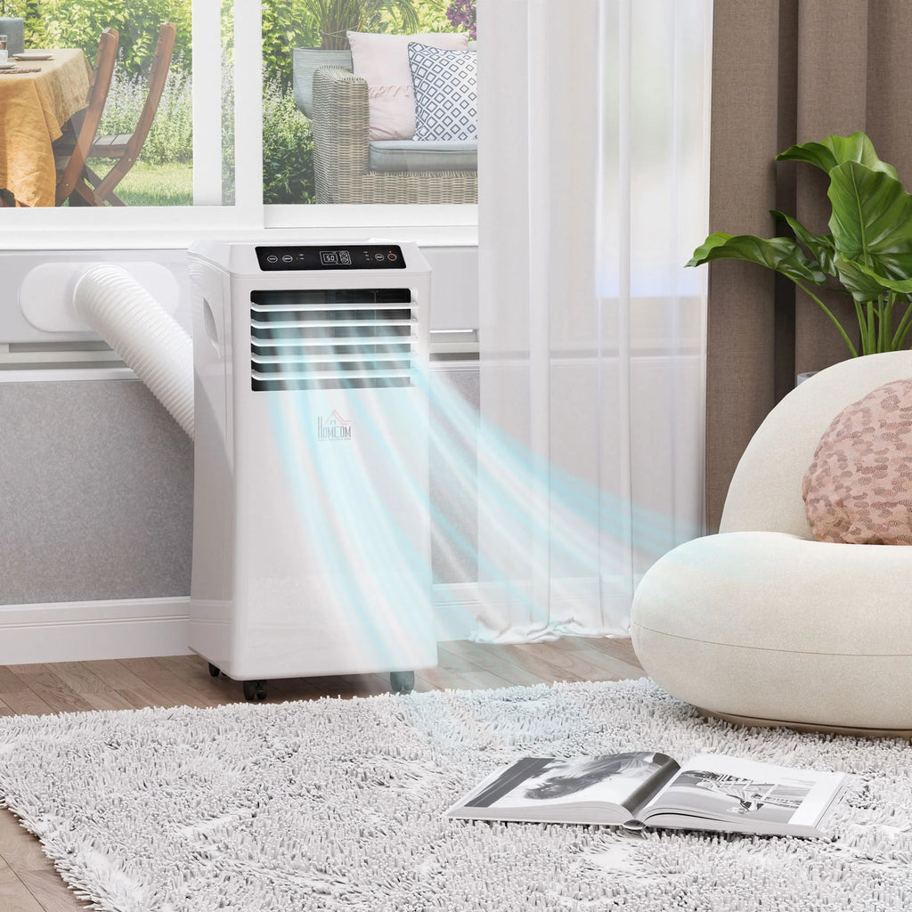 10000 BTU Portable Air Conditioner with Remote Control, White C905028