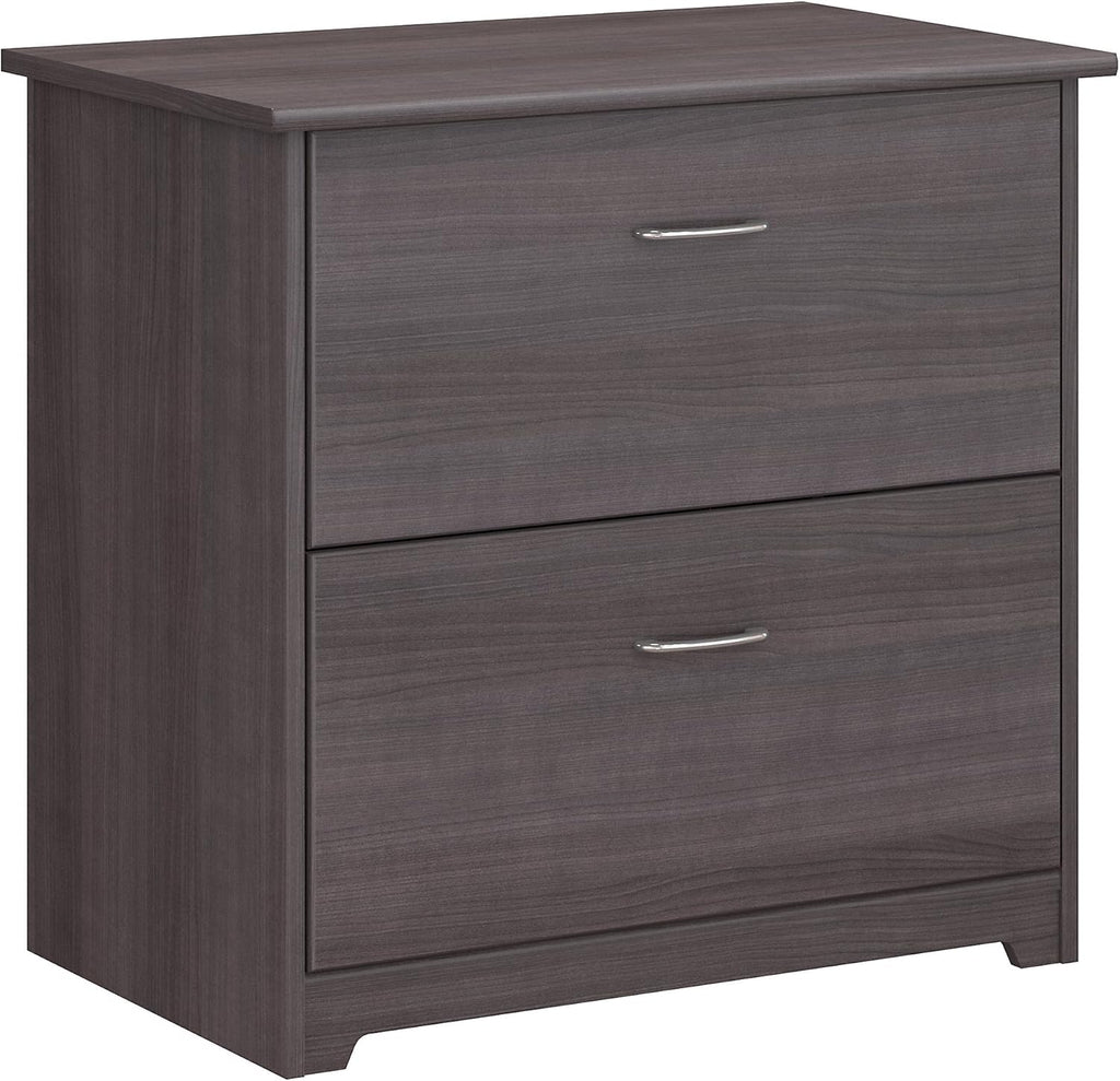 2 Drawer Lateral File Cabinet Heather Gray B937378