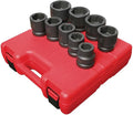 9 Piece 1" Drive Standard SAE Jumbo Impact Socket Set X15053
