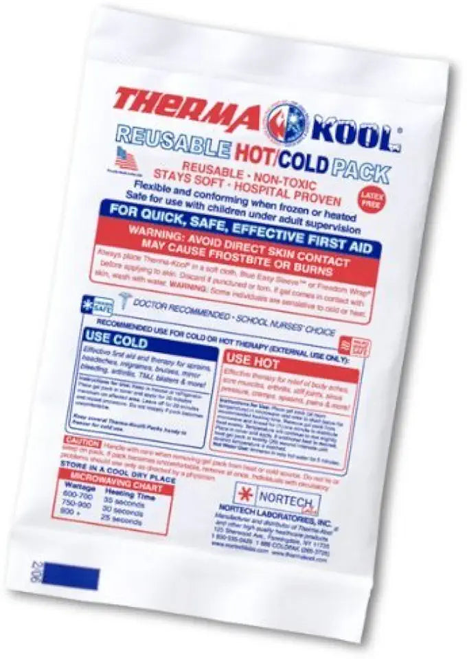 Reusable Hot Cold Gel Pack, 4" x 6" F9003