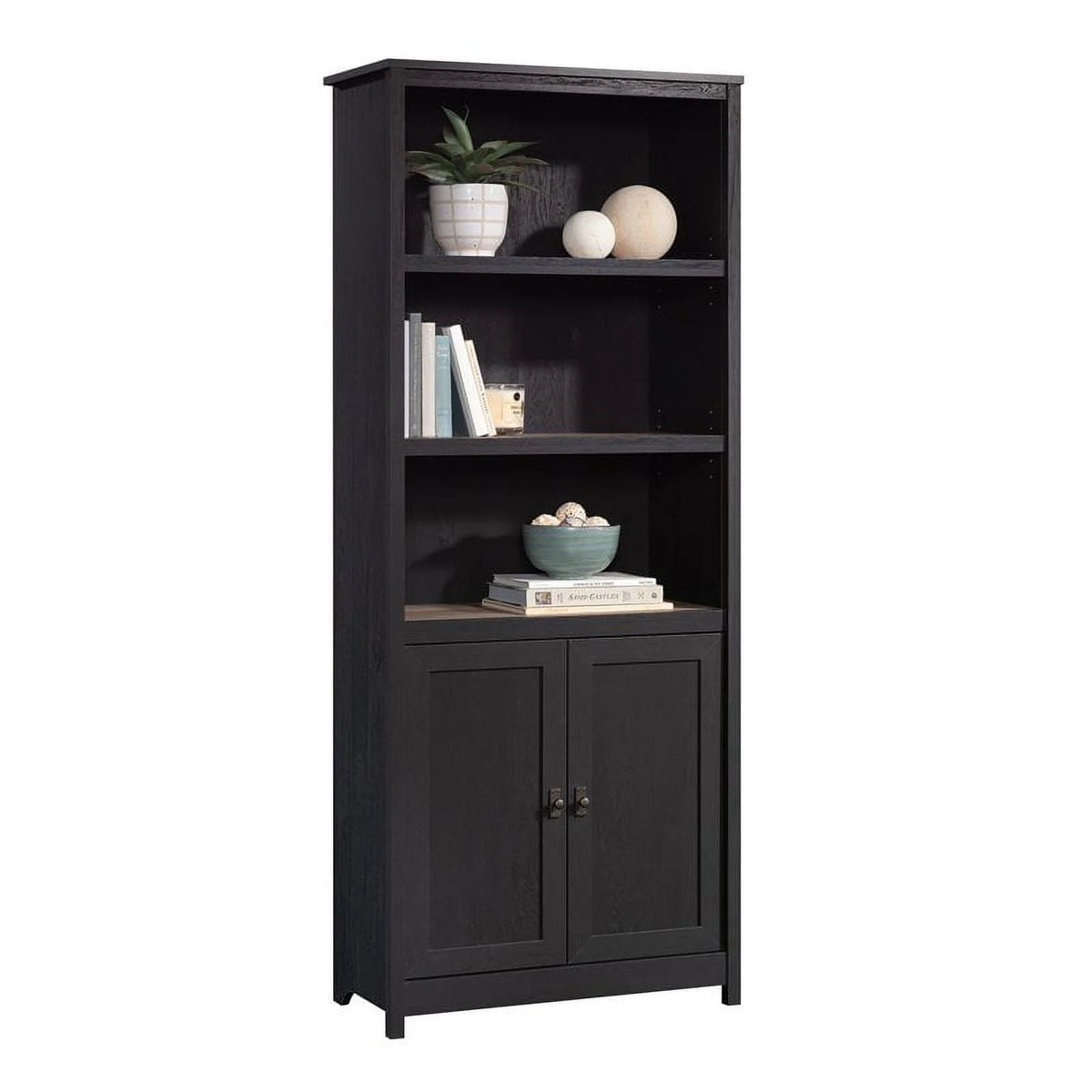 3-Shelf Bookcase with Doors Q31857