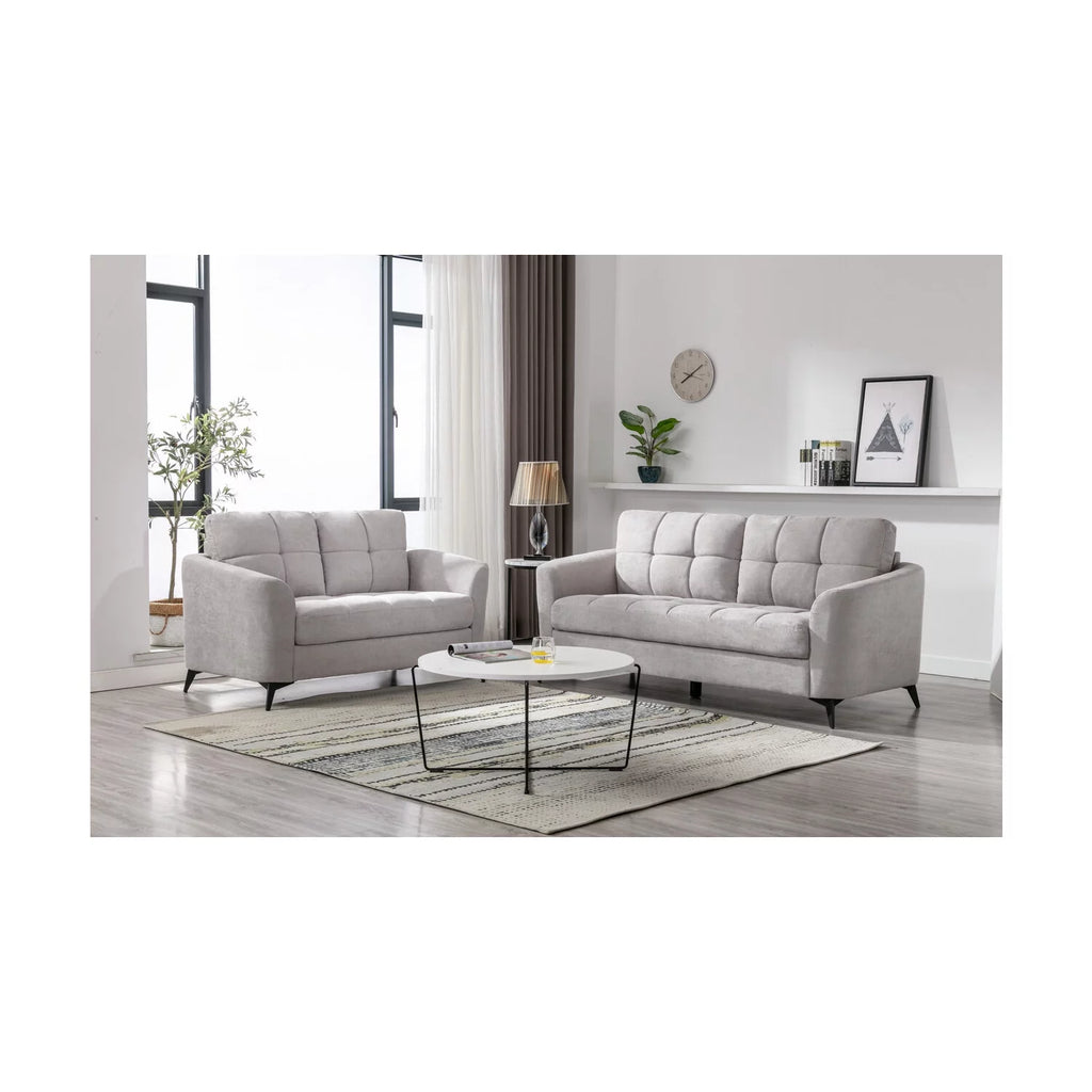 Linen Fabric Sofa Loveseat W6039