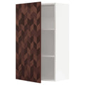 White Patterned Wall Cabinet 24x15x40 K4028