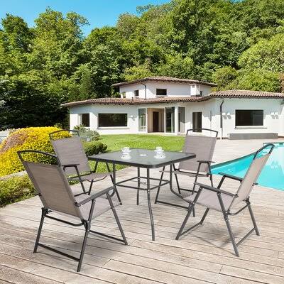 Rectangular 4-Person Dining Set X55188