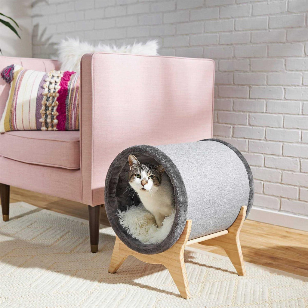 Modern Elevated Tunnel Cat Bed P427