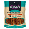 5 Wrapped Rawhide Sticks Dog Treats Chicken W683794