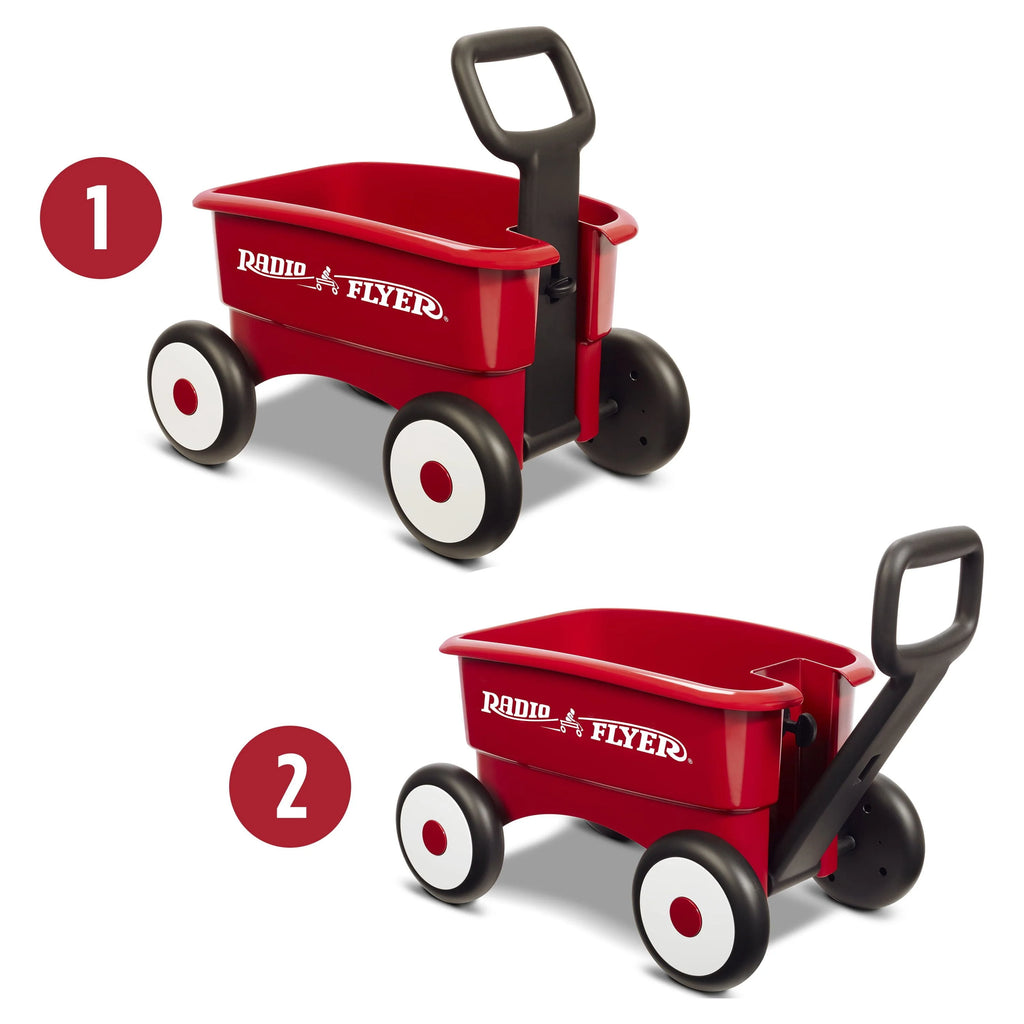 Red 2-in-1 Push Walker Z157211