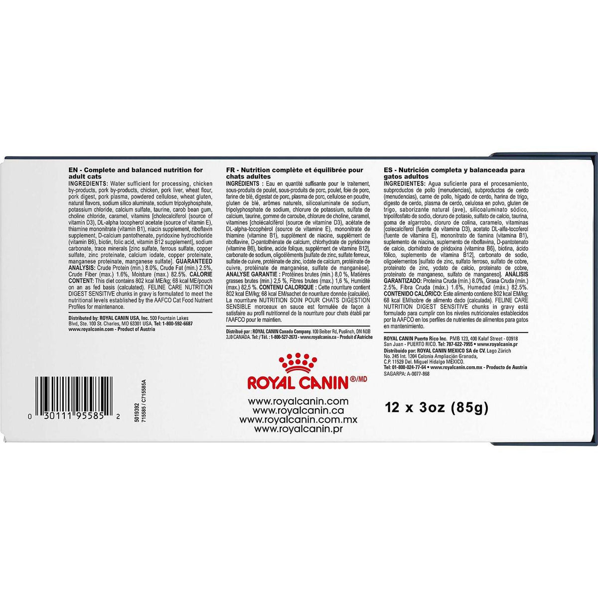 Adult Cat Food in Gravy S37070