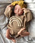 19 inch Soft Body Realistic Newborn Baby Dolls with Clothes and Bottles U96068