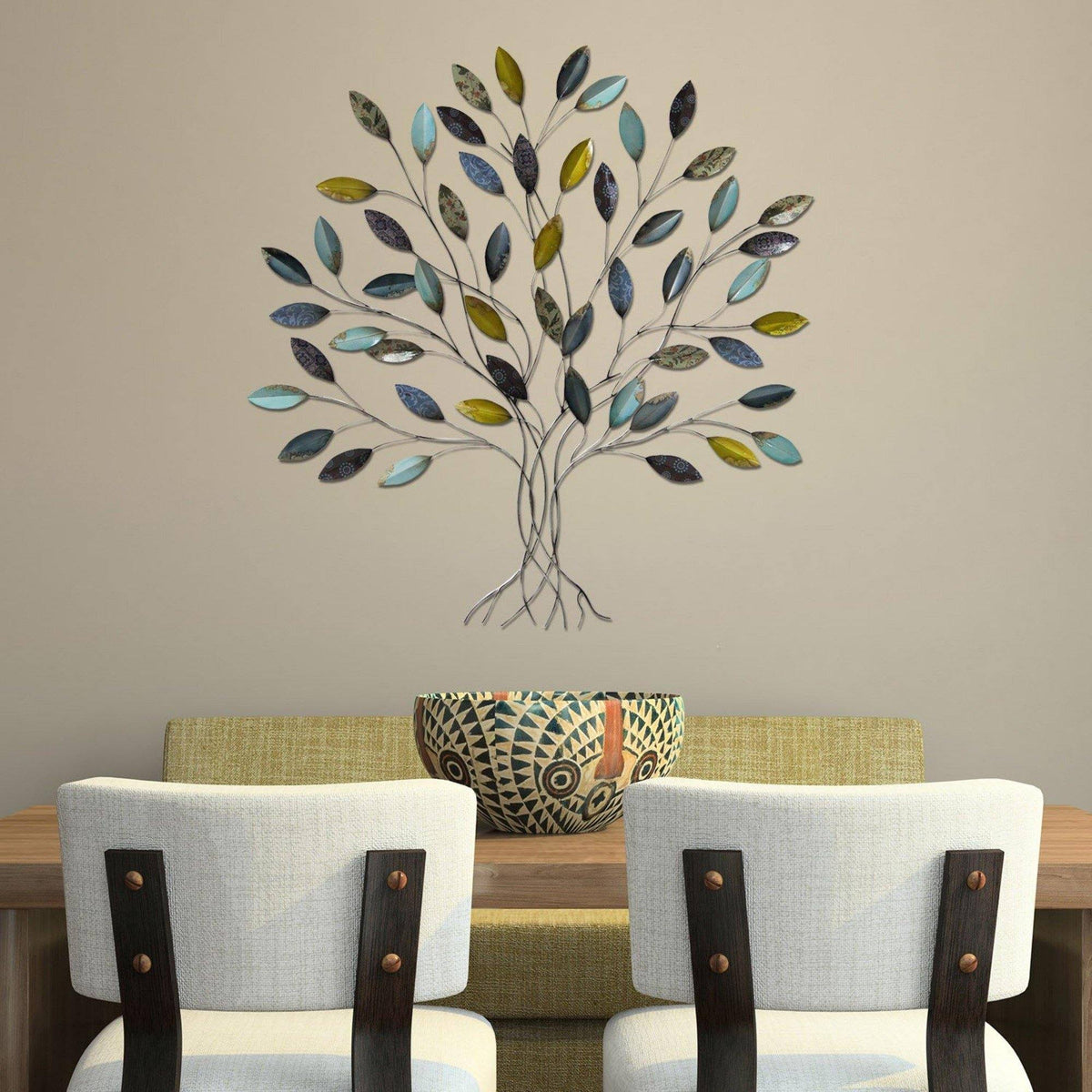 Multi-Color Tree Wall Decor C658744
