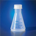 50ml Reusable Plastic Erlenmeyer Flask with Screw Cap K836