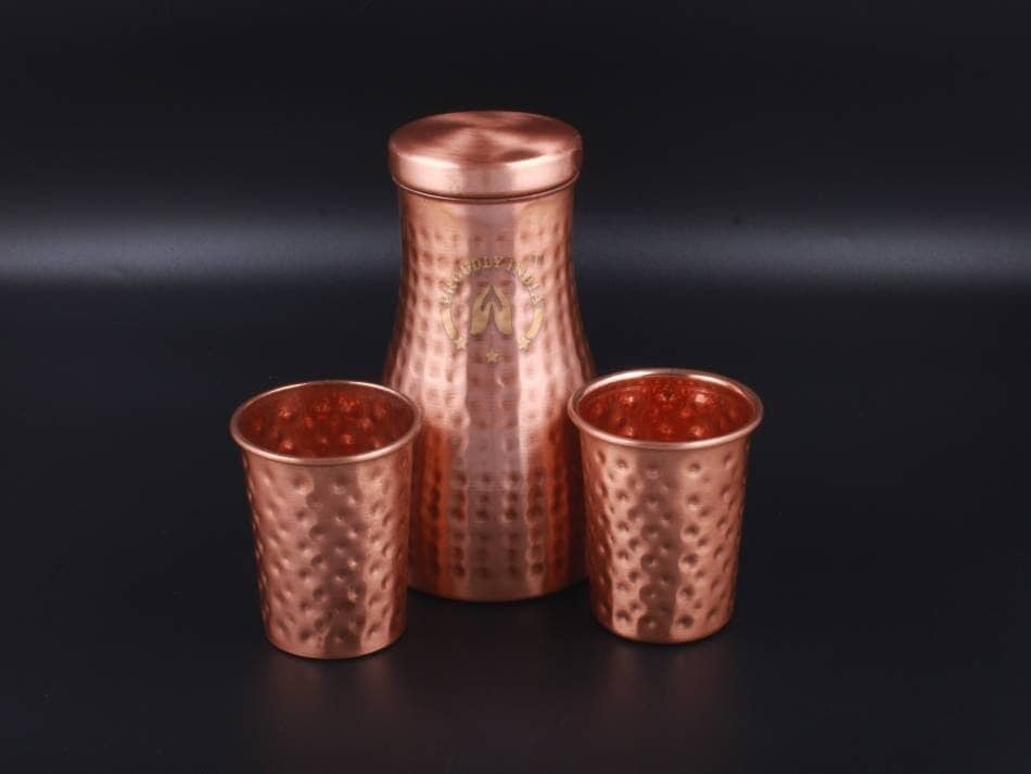 Copper Metal Water Bottle N422794