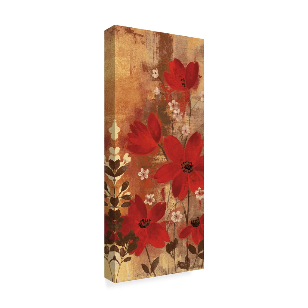Floral Symphony Red I Canvas Art K9715