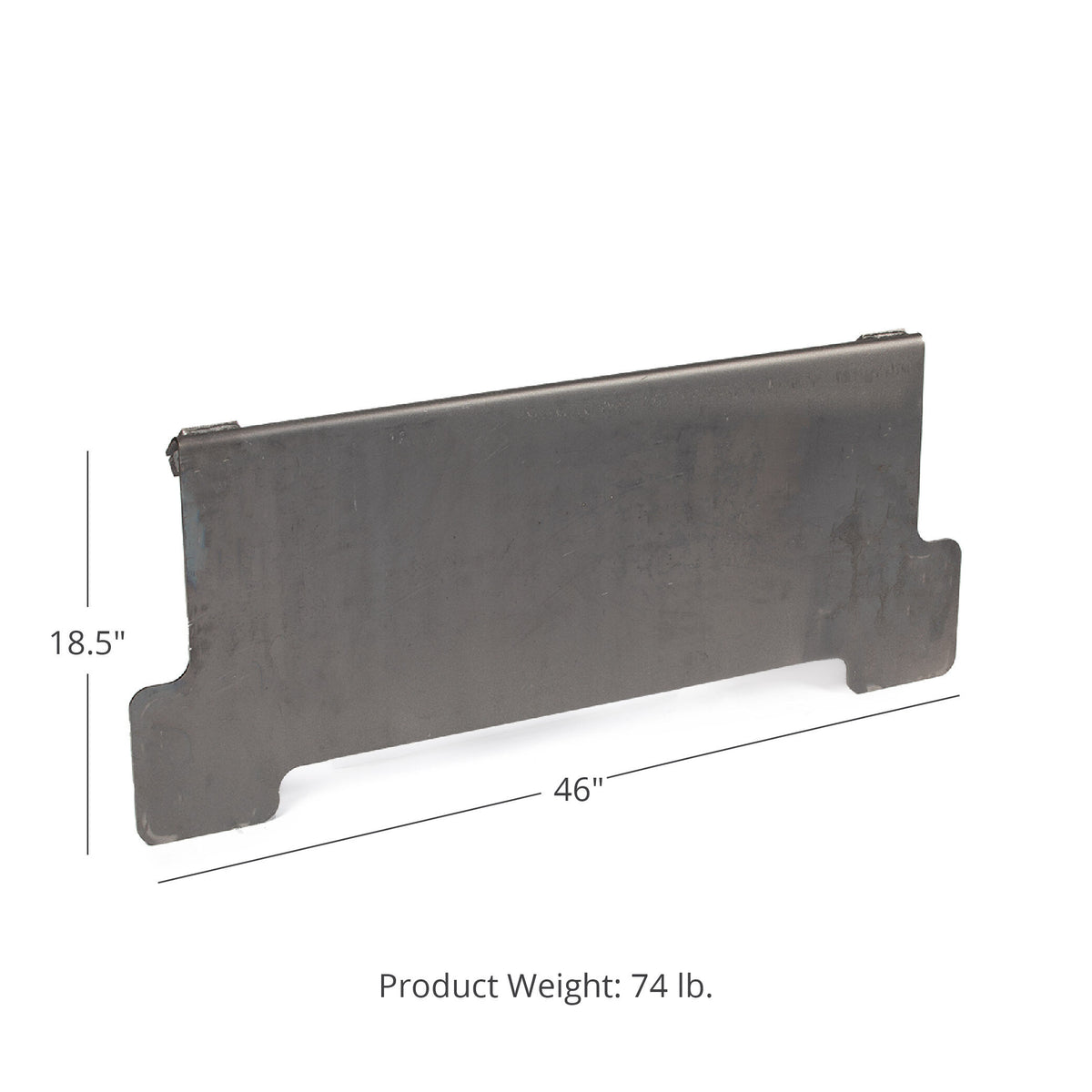 1/4" Thick Grade 50 Steel Mount Plate X340