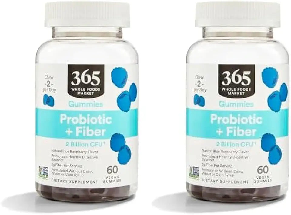 Probiotic Fiber Gummies 60 Count Pack of 2 I337918