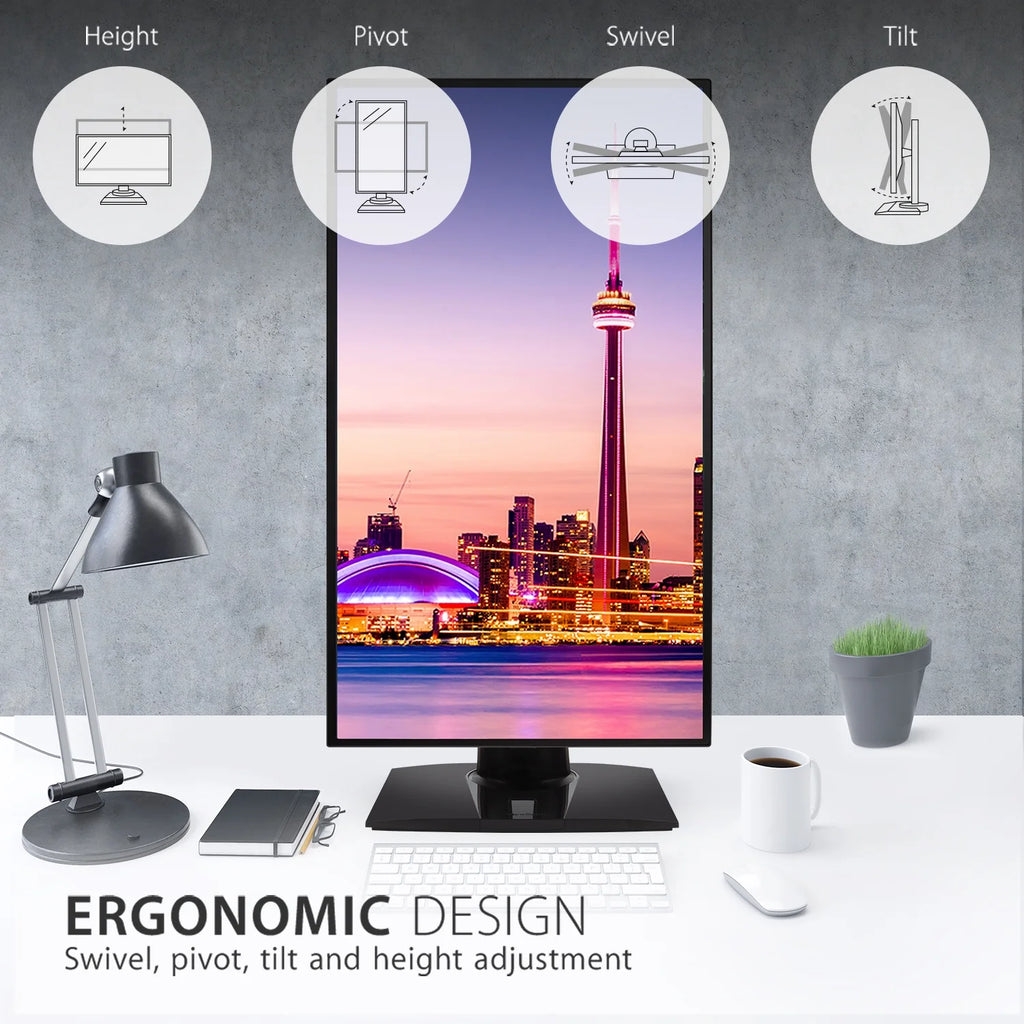 32 Inch IPS 4K Monitor with USB C P668