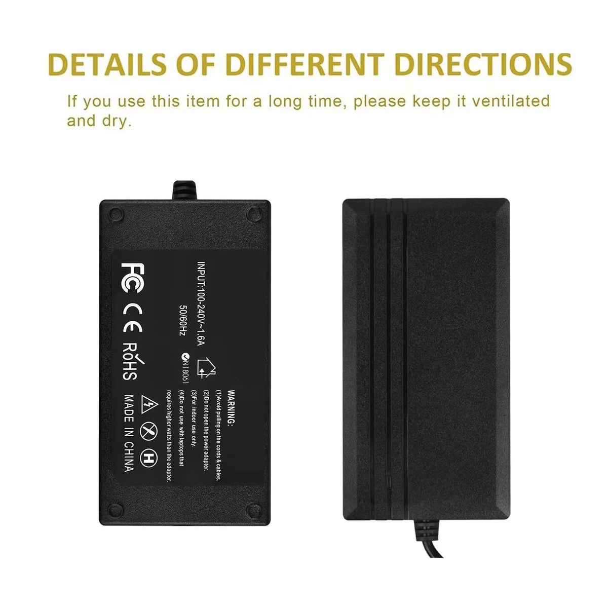 AC/DC Adapter 4-Pin D324283