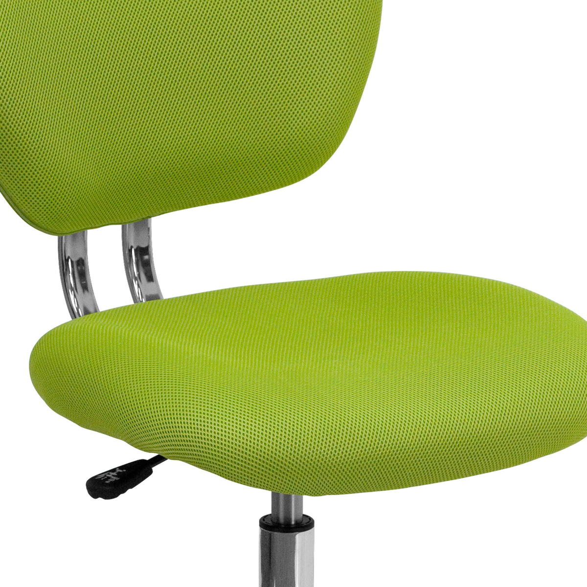 Yellow Mid-Back Mesh Padded Swivel Task Office Chair E6395